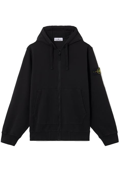 6100061 swatshirt man black STONE ISLAND | L1S15 6100061 S0051V0029